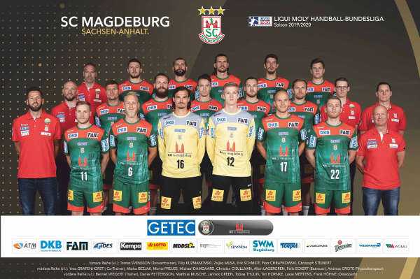 SC Magdeburg - Handball Bundesliga und EHF-Cup Saison 2019-2020 - Foto: SC Magdeburg