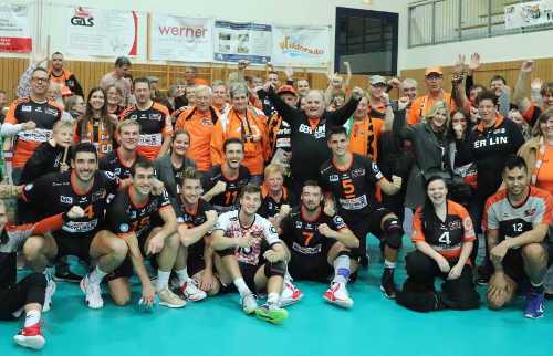 BR Volleys vs. Netzhoppers KW-Bestensee - Foto: BR Volleys