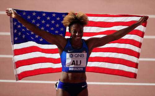 Leichtathletik WM 2019 - Nia Ali - Foto: © Getty Images for IAAF