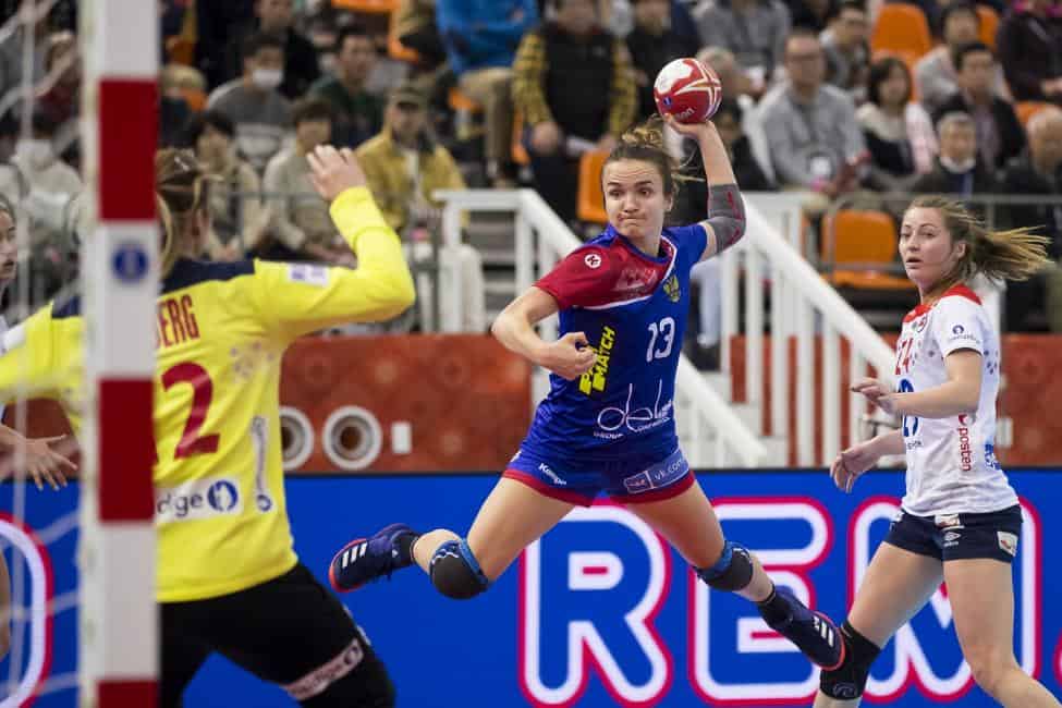 Handball WM 2019 Bronze - Russland vs. Norwegen - Anna Vyakhireva - Copyright: IHF