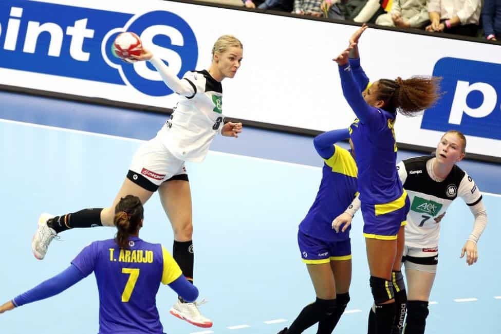 Handball WM 2019 Japan - Shenia Minevskaja - Deutschland vs. Brasilien - Foto: IHF
