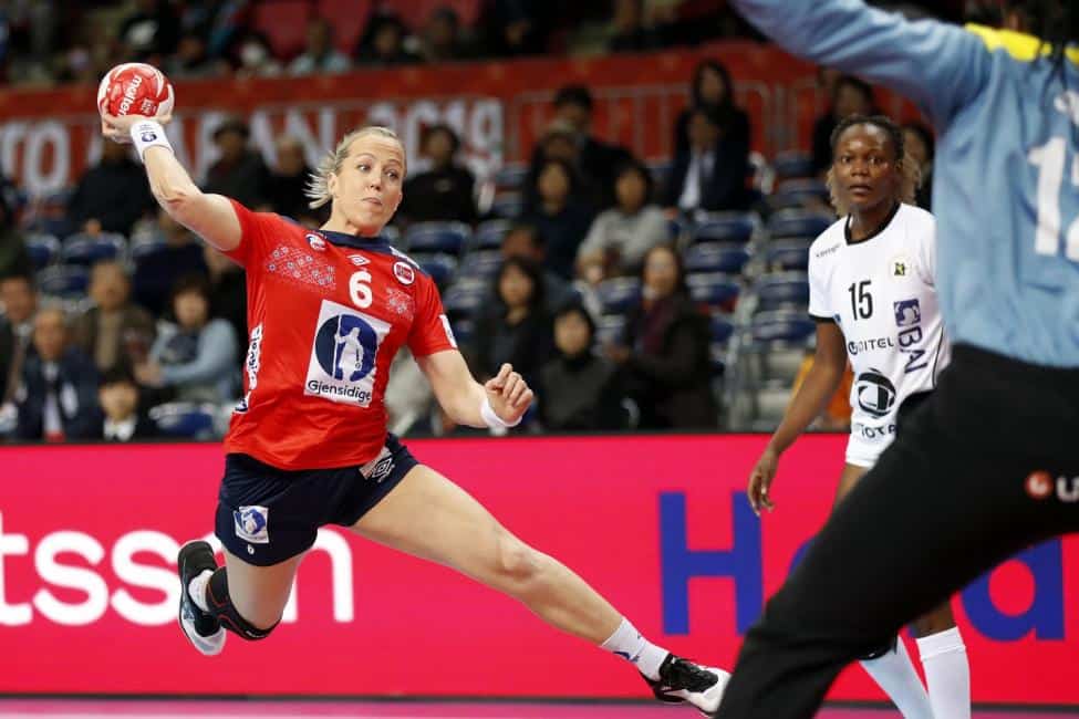 Handball WM 2019 - Norwegen vs. Angola - Heidi Löke - Copyright: IHF