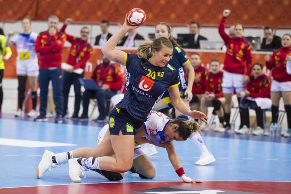 Handball WM 2019 - Schweden vs. Spanien - Isabelle Gullden - Copyright: IHF