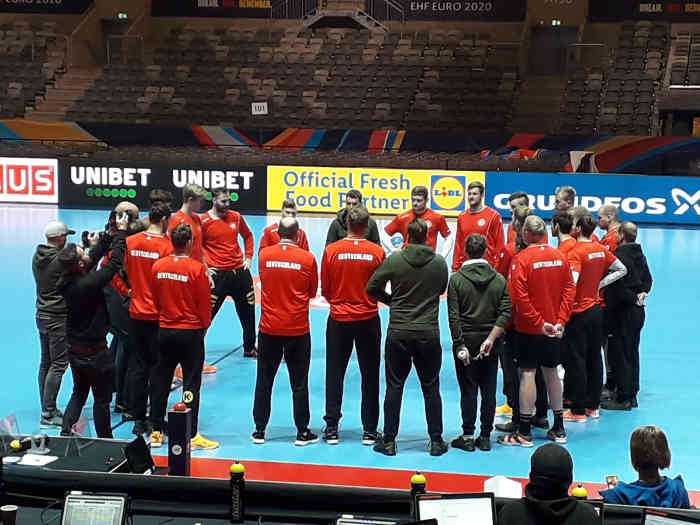 Handball EM 2020 Deutschland beim Training in Stockholm - Copyright: SPORT4FINAL
