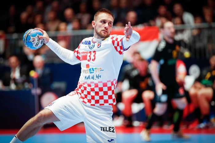 Handball EM 2020 - Luka Cindric - Kroatien vs. Montenegro - Foto: hrsphoto.photodeck.com