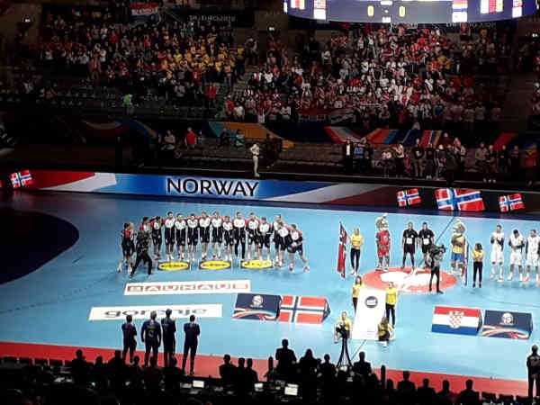 Handball EM 2020 - Team Norwegen vs Kroatien - Copyright: SPORT4FINAL