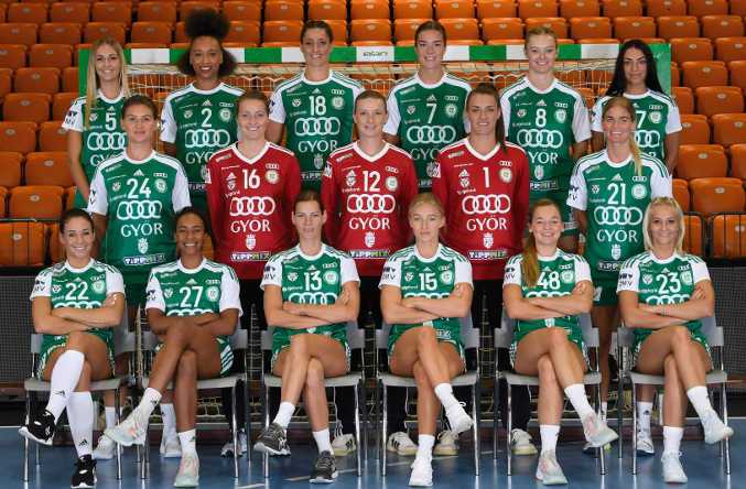 Györi Audi ETO KC - Handball Ungarn und DELO EHF Champions League Saison 2020-2021 - Copyright: Györi Audi ETO KC