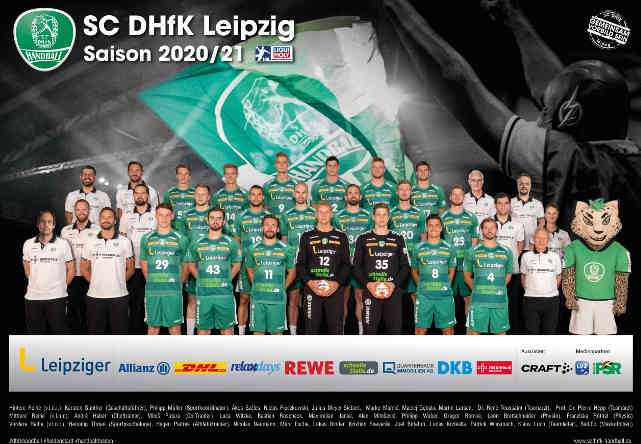 SC DHfK Leipzig - Handball Bundesliga Saison 2020-2021 - Copyright: SC DHfK Leipzig