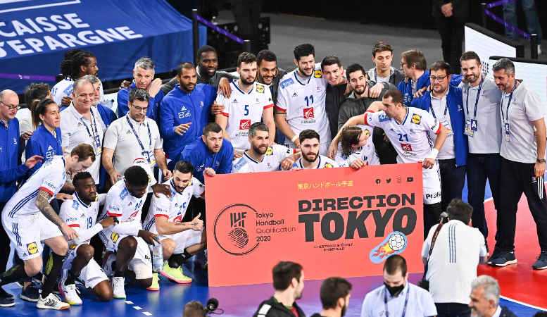 Handball Olympia Qualifikation - Frankreich mit Ticket - Foto: FFHandball / Icon Sport