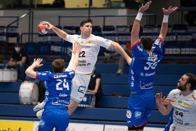 Handball Bundesliga: Marko Mamic - TBV Lemgo Lippe vs. SC DHfK Leipzig - Foto: Klaus Trotter