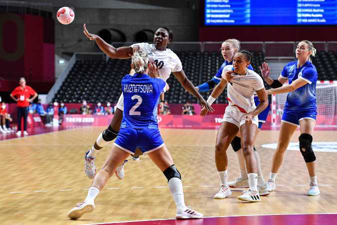 Olympia Tokio 2020 Handball Finale Frauen - Frankreich vs. ROC / Russland - Foto: FFHandball / Iconsport
