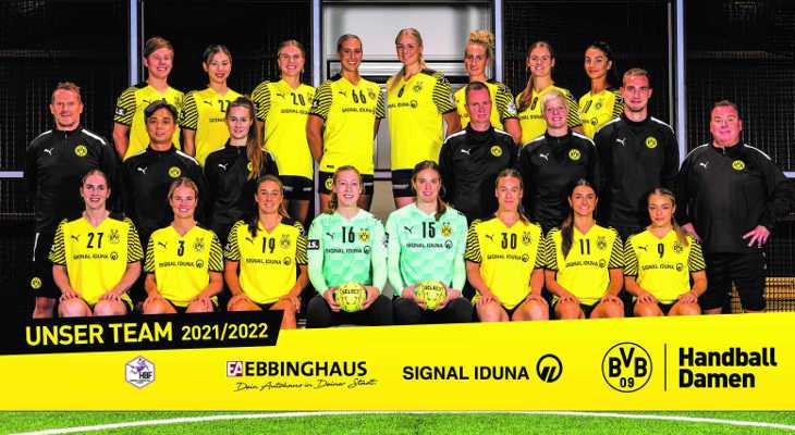 BV Borussia 09 Dortmund - Handball Bundesliga und EHF Champions League Saison 2021-2022 - Copyright: BV Borussia 09 Dortmund