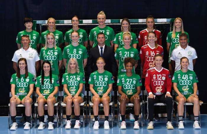 Györi Audi ETO KC - Handball Ungarn und EHF Champions League Saison 2021-2022 - Copyright: Györi Audi ETO KC