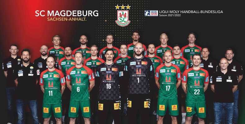 SC Magdeburg - Handball Bundesliga und EHF European League Saison 2021-2022 - Copyright: SC Magdeburg