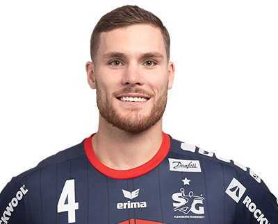 Johannes Golla - SG Flensburg-Handewitt - Handball Bundesliga und EHF Champions League Saison 2021-2022 - Copyright: SG Flensburg-Handewitt
