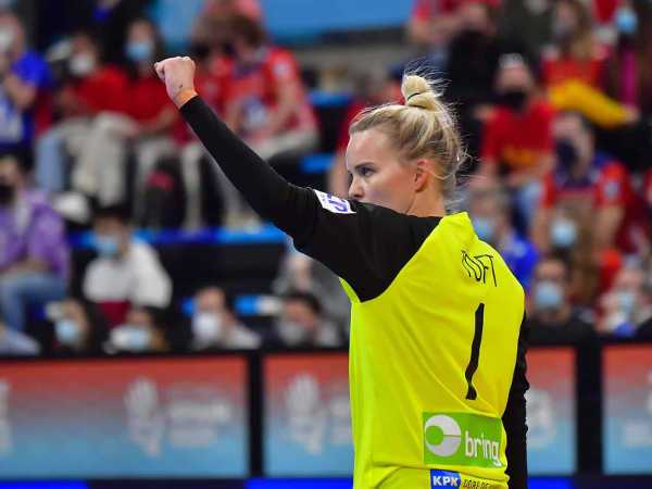 Handball WM 2021 Bronze - Dänemark vs. Spanien - Copyright: Königlicher Spanischer Handballverband / RFEBM - J. L. Recio