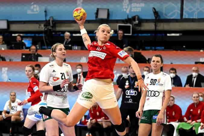Handball WM 2021 - Dänemark vs. Ungarn - Copyright: Königlicher Spanischer Handballverband / RFEBM - T. Torrillas