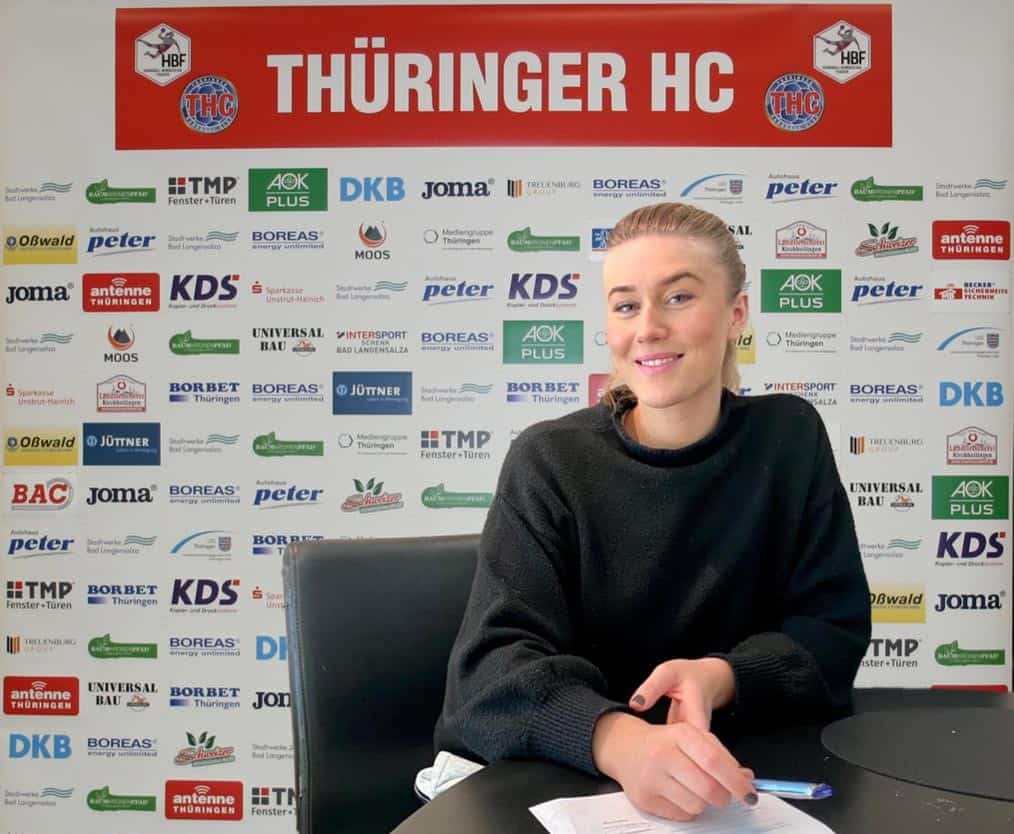 Handball Bundesliga - Sara Saetre Ronningen - Thüringer HC - Copyright: Maik Schenk (THC)