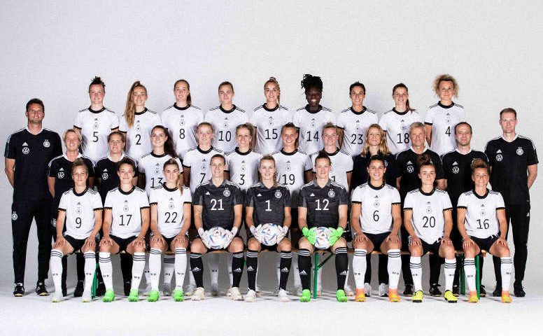 Fußball EM 2022 - Deutschland DFB Frauen Nationalmannschaft - Copyright: DFB/Thomas Böcker