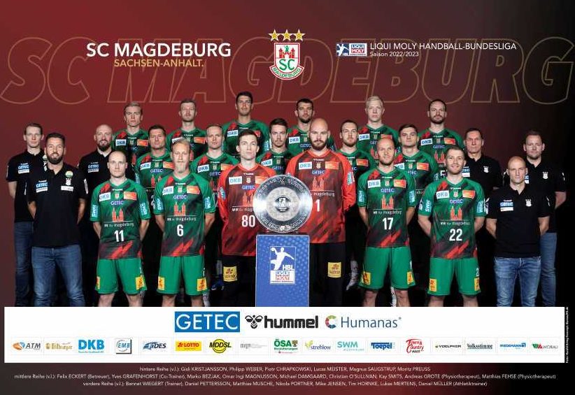 Handball IHF Super Globe 2022 - SC Magdeburg - Handball Bundesliga HBL und EHF Champions League Saison 2022-2023 - Copyright: SC Magdeburg