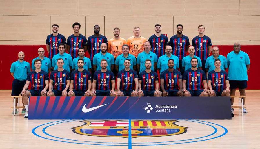 FC Barcelona Barca - Handball Spanien und EHF Champions League Saison 2022-2023 - Copyright: FC Barcelona Barca