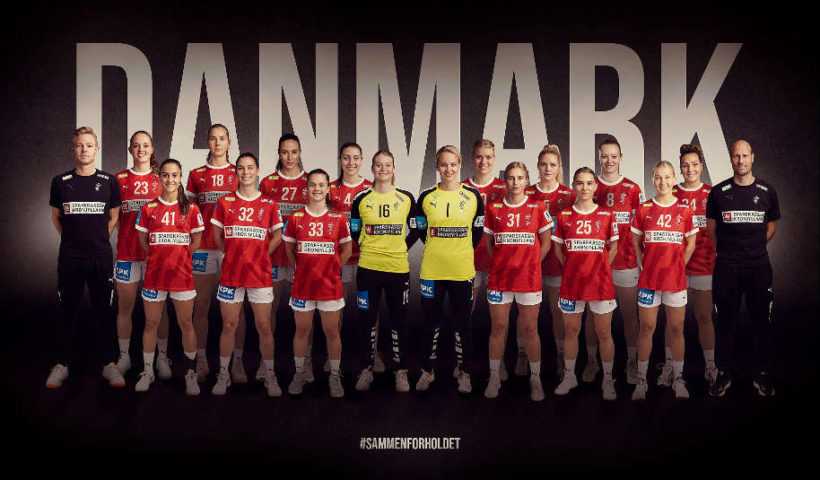 Handball EM 2022 EHF EURO Frauen Europameisterschaft - Dänemark Team - Copyright: Danish Handball Association