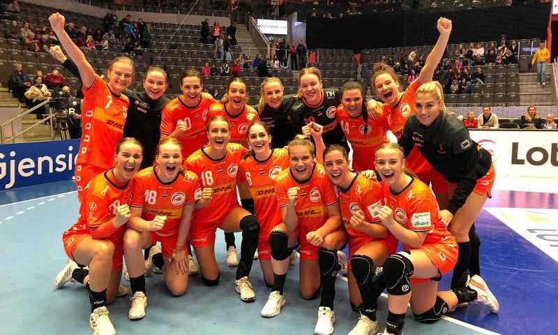 Handball EM 2022 EHF EURO Frauen Europameisterschaft - Niederlande Team - Copyright: Henk Seppen / NHV