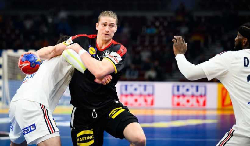 Handball WM 2023 - Frankreich vs. Deutschland - Juri Knorr - Copyright: IHF