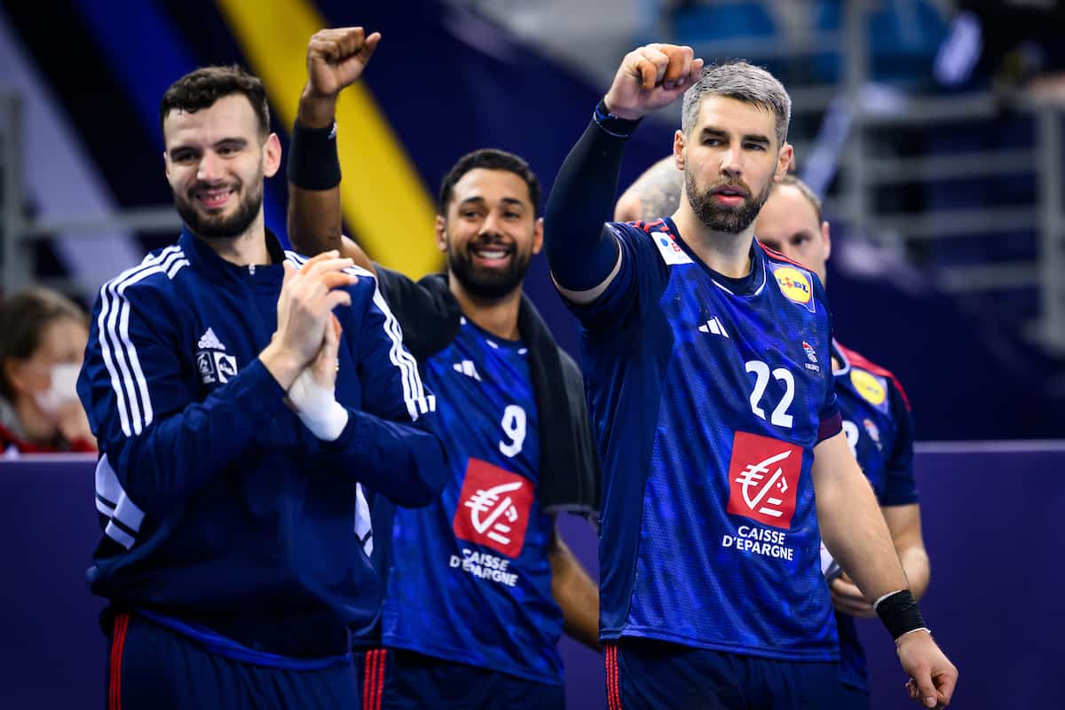Handball WM 2023 - Frankreich vs. Montenegro - Copyright: IHF