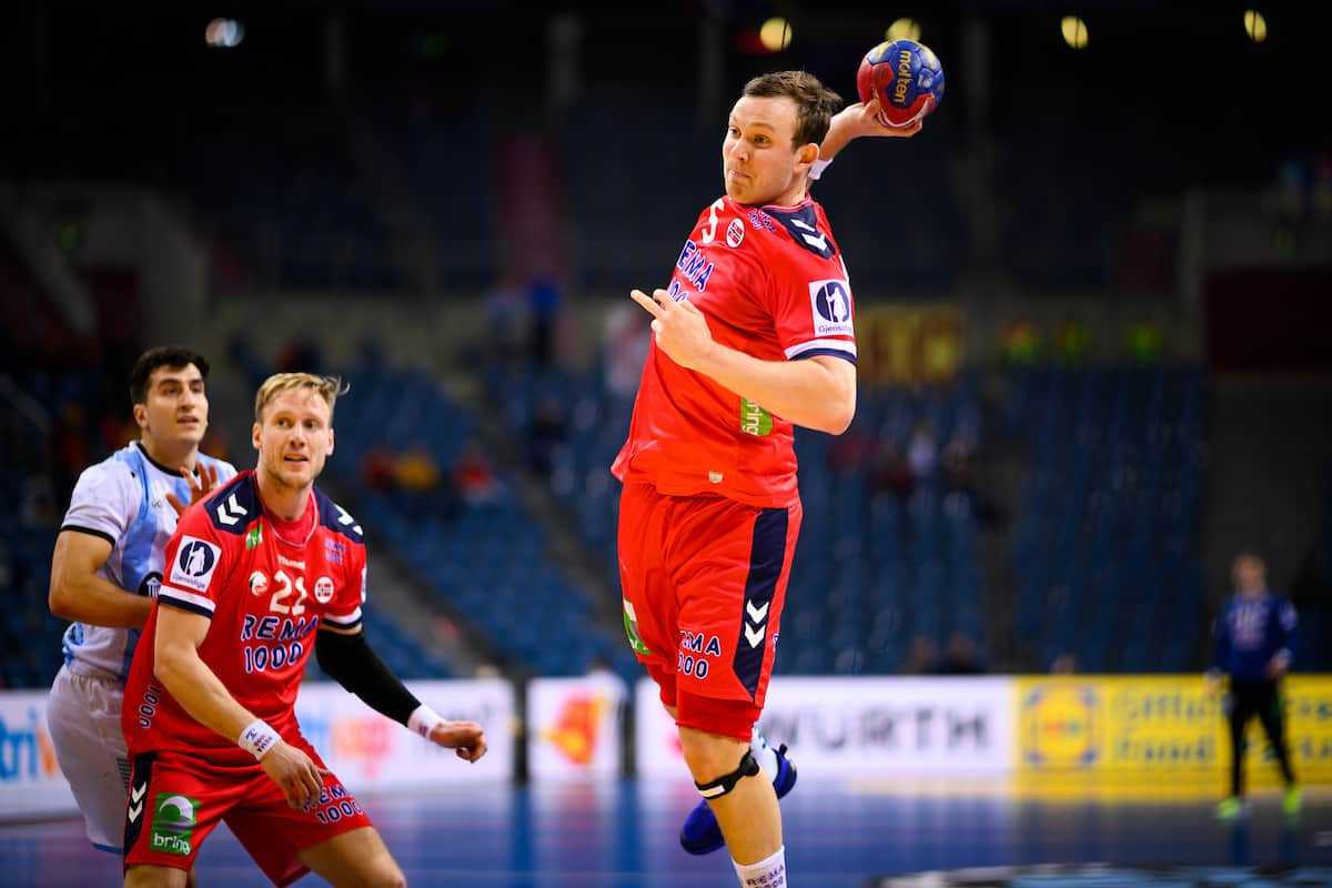 Handball WM 2023 - Norwegen vs. Argentinien - Sander Sagosen - Copyright: IHF