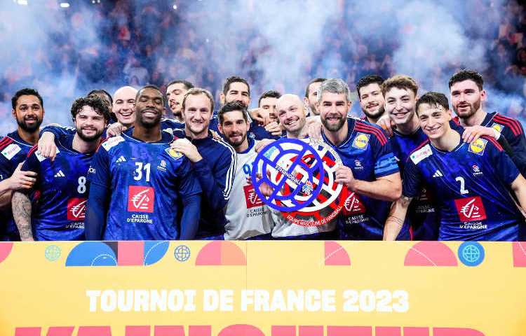 Handball WM 2023 – Frankreich Turnier – Frankreich – Frankreich vs Ägypten am 07. Januar 2023 – Copyright: ©FFHandball__ICON_SPORT