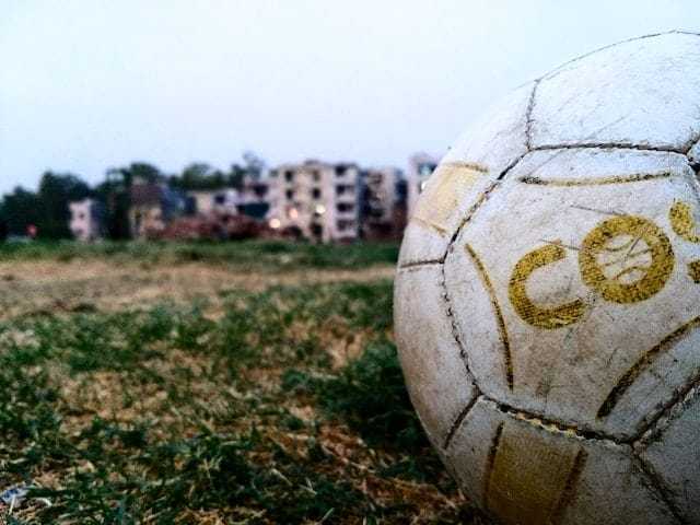 Sportwetten Fußball Weiss Soccer - Copyright: Photo by Aman jha: https://www.pexels.com/photo/white-soccer-ball-701773/