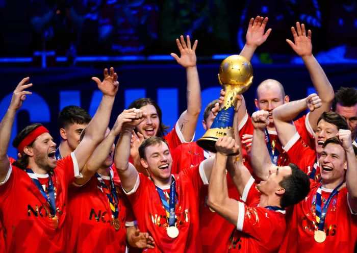 Handball WM 2023 - Weltmeister Dänemark - Copyright: IHF
