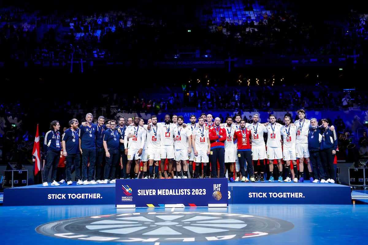 Handball WM 2023 - Silbermedaille Frankreich - Copyright: IHF