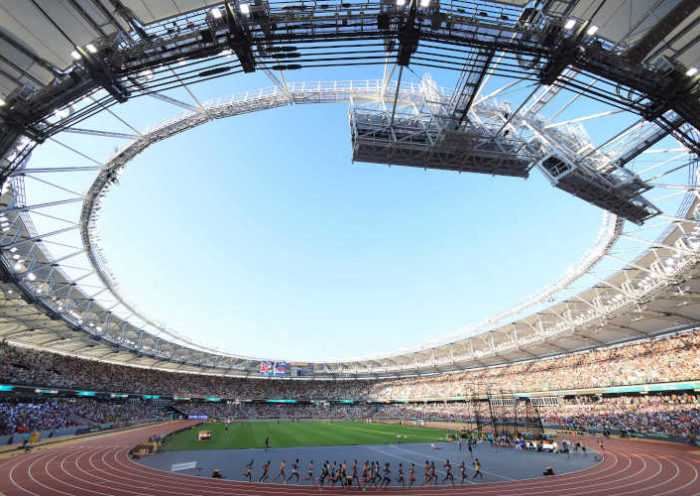Leichtathletik WM 2023 Budapest Stadion - Copyright: Getty Images for World Athletics