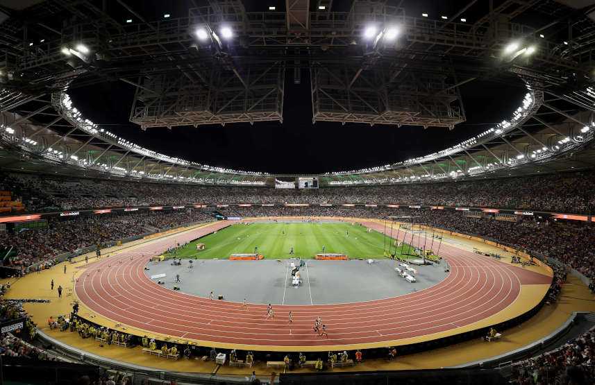 Leichtathletik WM 2023 Budapest Weltmeisterschaft Stadion - Copyright: Getty Images for World Athletics