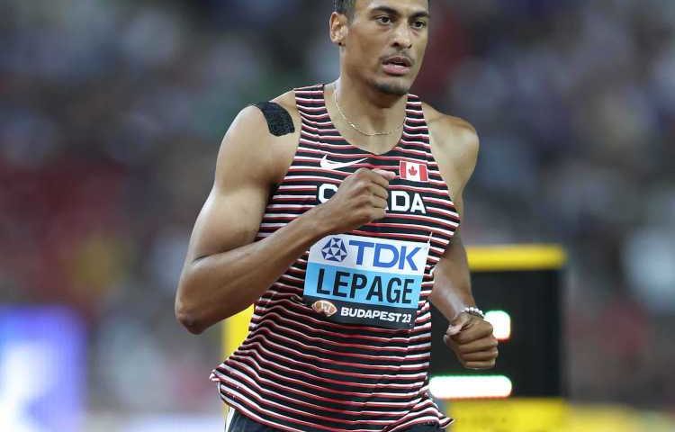 Leichtathletik WM 2023 Budapest Zehnkampf Pierce Lepage - Copyright: Getty Images for World Athletics