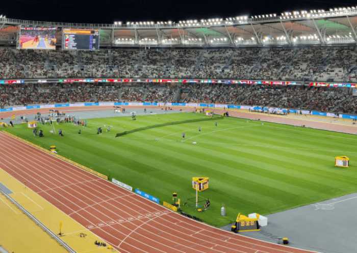 Leichtathletik WM 2023 Stadion - Copyright: SPORT4FINAL