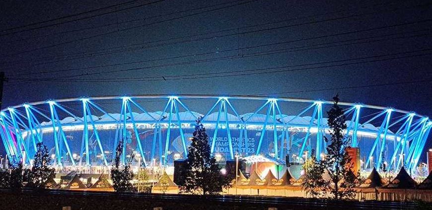 Leichtathletik WM 2023 Weltmeisterschaft Budapest Stadion - Copyright: SPORT4FINAL