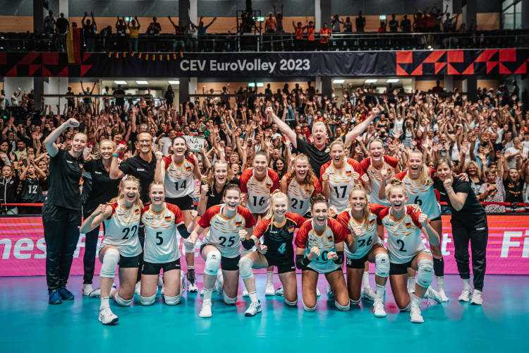 Volleyball Olympia Qualifikation Frauen - Deutschland DVV Team - Copyright: Justus Stegemann